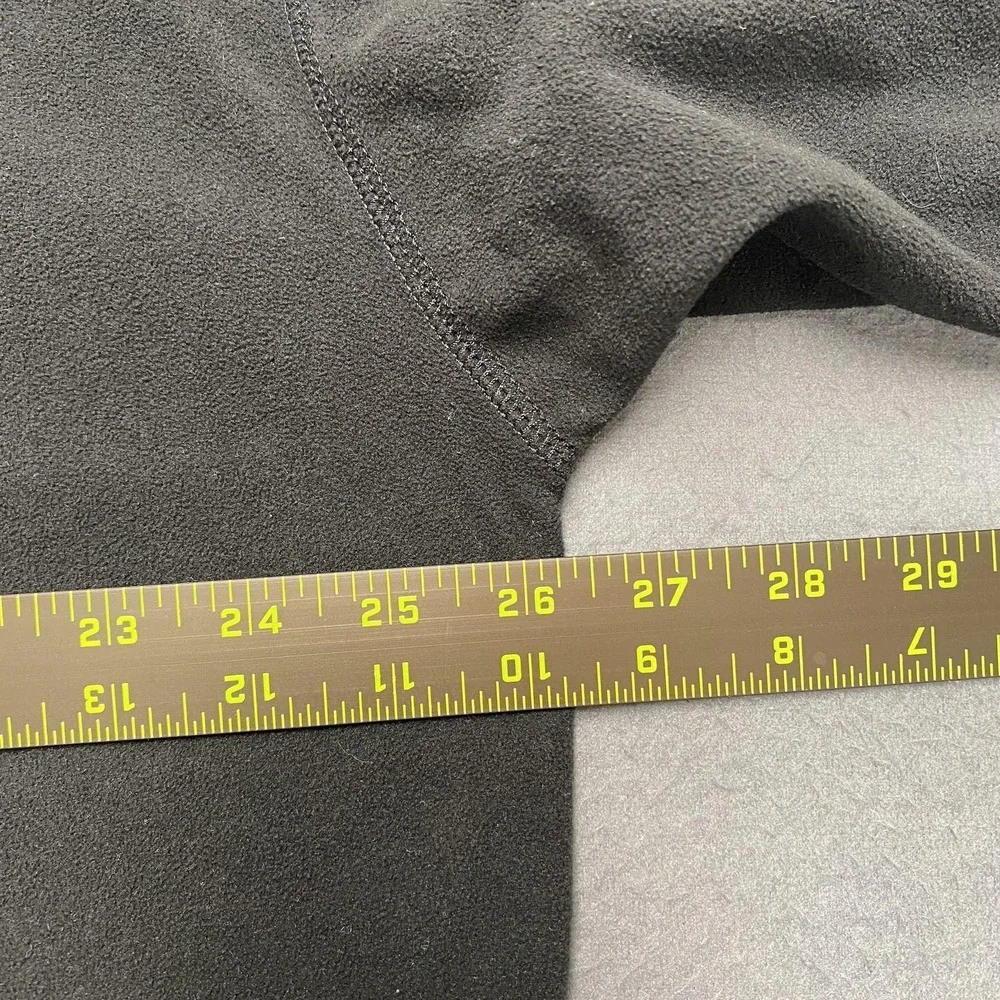 The North Face Fleece Sweatshirt Mens 2XL Black‎ 1/4 Zip Pullover Layer TKA100